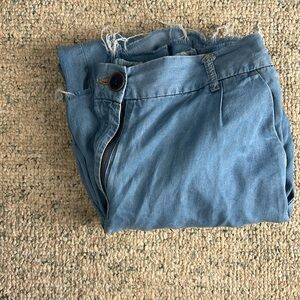 Hunter & Brown Women’s Denim Jean Stretch Boyfriend Loose Pants